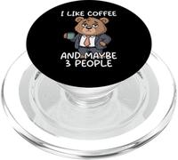 I Like Coffee and Maybe 3 People PopSockets PopGrip para MagSafe