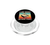 I Like Ducks and Maybe 3 People Amantes De Los Patos PopSockets PopGrip para MagSafe