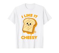 I Like It Cheesy Funny Grilled Cheese Camiseta