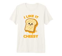 I Like It Cheesy Funny Grilled Cheese Camiseta Premium