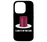 I Like It In The Can Navidad Acción de Gracias Carcasa para iPhone 14 Pro