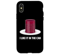 I Like It In The Can Navidad Acción de Gracias Carcasa para iPhone X/XS