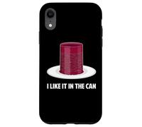 I Like It In The Can Navidad Acción de Gracias Carcasa para iPhone XR