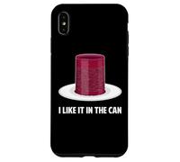 I Like It In The Can Navidad Acción de Gracias Carcasa para iPhone XS MAX