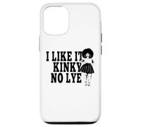 I Like It Kinky No Lye Afro Natural Grueso Melanina Cabello Sista Carcasa para iPhone 12/12 Pro