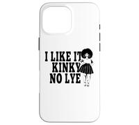 I Like It Kinky No Lye Afro Natural Grueso Melanina Cabello Sista Carcasa para iPhone 16 Pro MAX