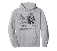 I Like Murder Muestra Ropa cómoda y Tal Vez 3 Personas Sudadera con Capucha