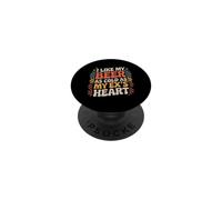I Like My Beer As Cold As My Ex's Heart - PopSockets PopGrip Adhesivo