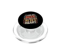 I Like My Beer As Cold As My Ex's Heart - PopSockets PopGrip para MagSafe