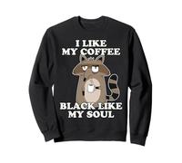 I Like My Coffee Black Like My Soul Sudadera