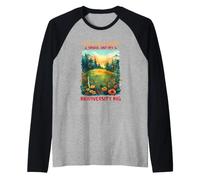 I Like MY LAWNS Small and MY BIODIVERSITY Big Camiseta Manga Raglan