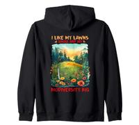 I Like MY LAWNS Small and MY BIODIVERSITY Big Sudadera con Capucha