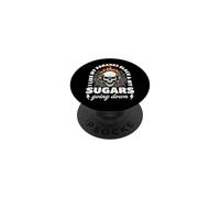 I Like My Parades Black and My Sugars Going Down EMO Goth PopSockets PopGrip Adhesivo