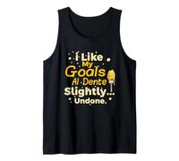 I Like my Plans al dente Slightly Undone. Camiseta sin Mangas