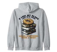 I Like MY Reads Like Newyork Bagels Everything with A Twist Sudadera con Capucha