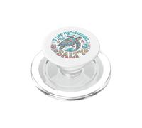 I Like My Weekends Salty Sea Turtle Beach Lover PopSockets PopGrip para MagSafe