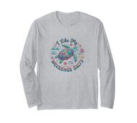 I Like My Weekends Salty Sea Turtle Lovers Beach Vacation Manga Larga