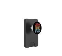 I Like My Worship Music Loud So I Can't Hear My Enemy PopSockets PopWallet para MagSafe