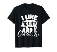 I Like Pig Butts and I Cannot Lie Funny BBQ Cerdo Lover Grill Camiseta