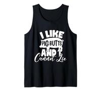 I Like Pig Butts and I Cannot Lie Funny BBQ Cerdo Lover Grill Camiseta sin Mangas