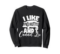 I Like Pig Butts and I Cannot Lie Funny BBQ Cerdo Lover Grill Sudadera
