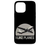 I Like Planes Profesión piloto de aviación ||- Carcasa para iPhone 13 Pro Max