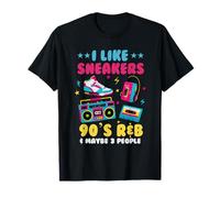 I Like Sneakers 90's R&B y Like 3 People Sneakerhead Camiseta