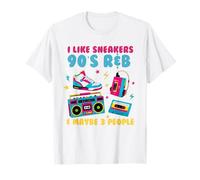 I Like Sneakers 90's R&B y Like 3 People Sneakerhead Camiseta