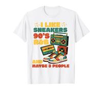 I Like Sneakers 90's R&B y Like 3 People Sneakerhead Camiseta