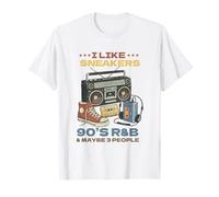 I Like Sneakers 90's R&B y Like 3 People Sneakerhead Camiseta