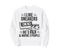 I Like Sneakers 90's R&B y Like 3 People Sneakerhead Sudadera