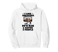 I Like Sneakers 90's R&B y Like 3 People Sneakerhead Sudadera con Capucha
