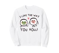 I Like The Way You Roll Sushi Sudadera
