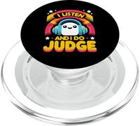 I Listen And I Do Judge Actitud de juicio -------- PopSockets PopGrip para MagSafe