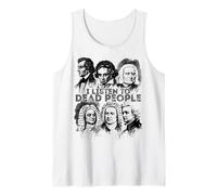 I Listen To Dead People Classical Music Composer Camiseta sin Mangas