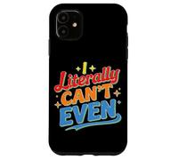 I Literally Can't Even Math Algebra Teacher Student - Carcasa para iPhone 11