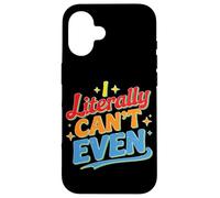 I Literally Can't Even Math Algebra Teacher Student - Carcasa para iPhone 16