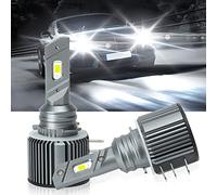 I LITTON H15 Bombillas LED para faros delanteros, H15 DRL de haz alto y bajo, 70 W, 6000 K, color blanco, 7200 lúmenes, extremadamente brillante, sin errores, Plug & Play, kit de conversión de