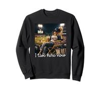I Live Here Now Baseball Mom Funny Mama Ice Coffee Deportes Sudadera