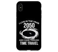 I Live in The Year 2050 and I Came Through Time Travel Funny Carcasa para iPhone XS MAX