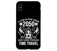 I Live in The Year 2050 and I Came Through Time Travel Funny Carcasa para iPhone XS MAX