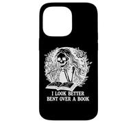 I Look Better Bent Over a Book Spread Those Pages Good Girl Carcasa para iPhone 14 Pro Max