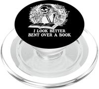 I Look Better Bent Over a Book Spread Those Pages Good Girl PopSockets PopGrip para MagSafe