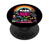 I Love 80's, Retro Back To 80's Stuff Ilustración Gráfico PopSockets PopGrip Adhesivo