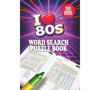 I Love 80s Word Search Puzzle Book
