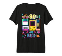 I Love 90's, Cool Vintage Retro 90's Are Back Graphic Design Camiseta Premium