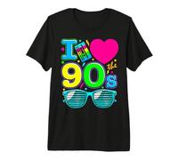 I Love 90s Cultura EGB Nostalgia Retro Me Encantan Los 90 Camiseta Premium