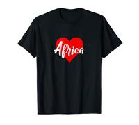 I love Africa camiseta para mujer africana amante idea de regalo Camiseta