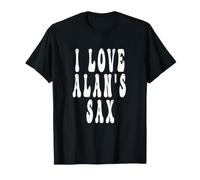 I Love Alan's Sax T-Shirt - Funny Pun, LGBTQ+, Camiseta