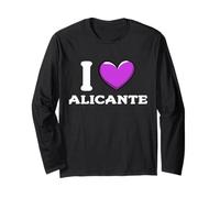 I Love Alicante España Manga Larga